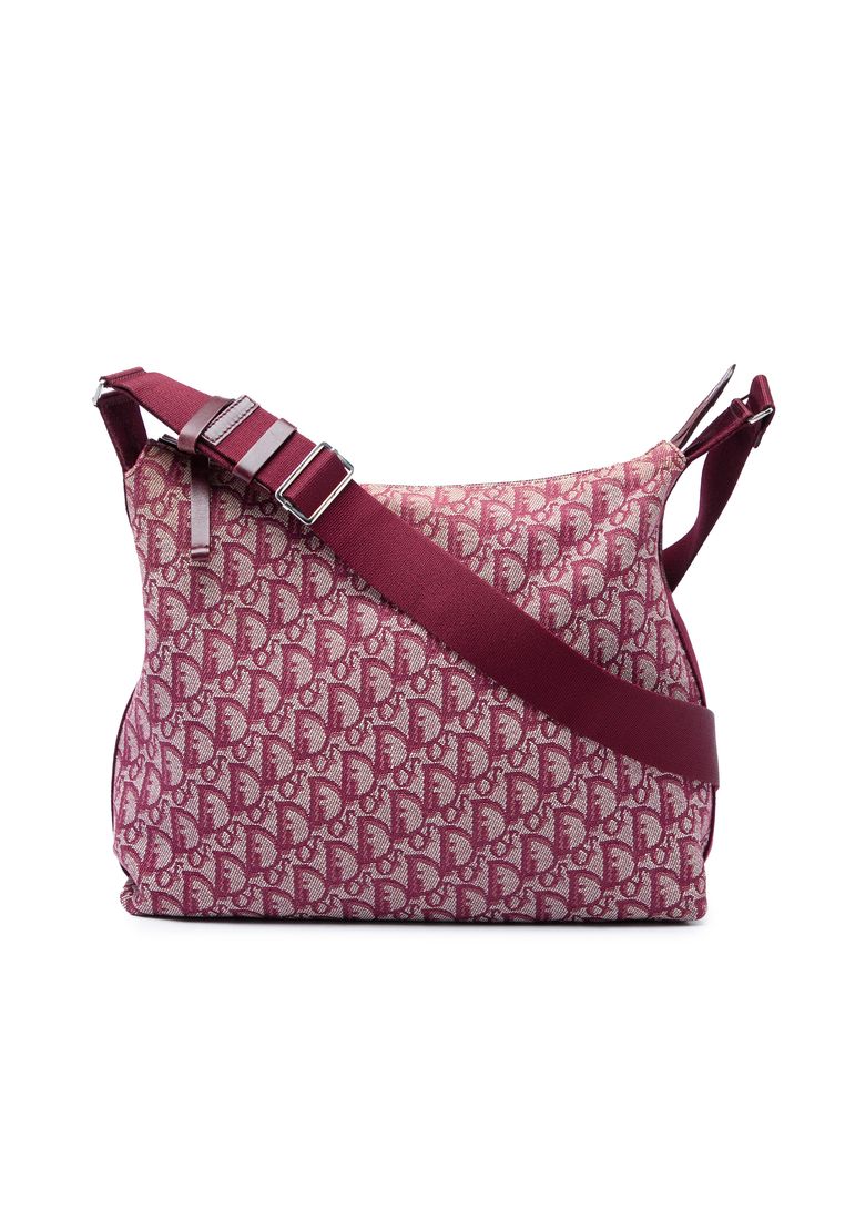 Dior Pre-Loved Dior Diorissimo Trotter Canvas Crossbody
