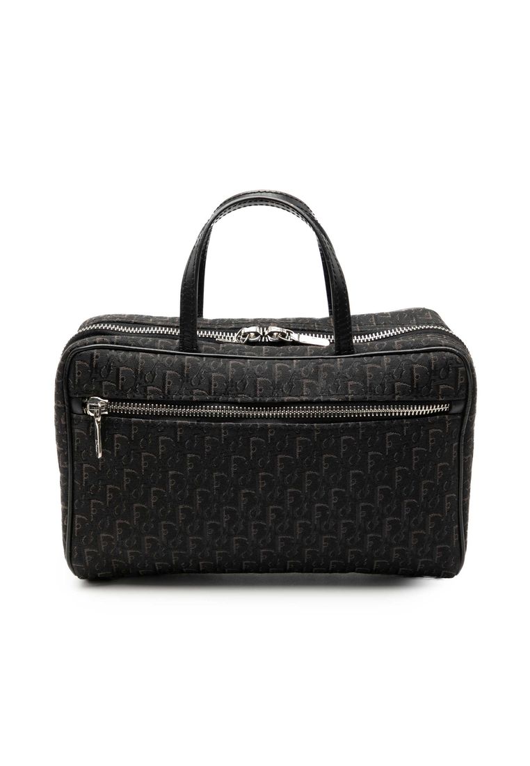 Dior Pre-Loved Dior Diorissimo Trotter Canvas Handbag