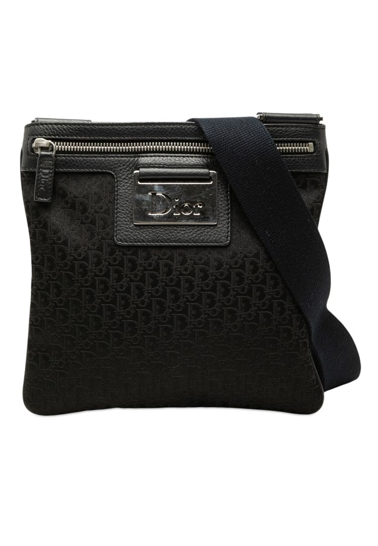 Dior Pre-Loved Dior Diorissimo Trotter Canvas Street Chic Crossbody