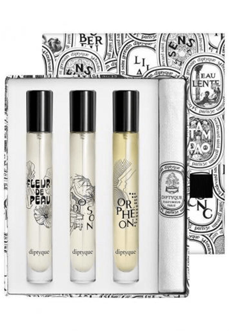 Diptyque Diptyque Discovery Set of 3 Eaux de Parfum (10ml x 3) Do Son, Fleur de Peau，Orphéon