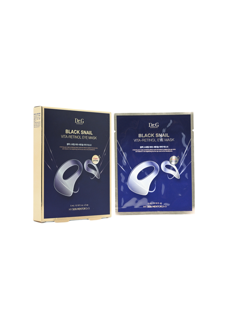 DR.G Dr. G Black Snail Vita-Retinol Eye Mask (5pcs)