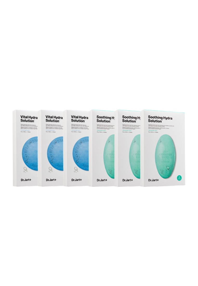 DR. JART+ Dr. Jart+ Water Jet Soothing Hydra Solution (5pcs x 3 boxes) + Vital Hydra Solution (5pcs 