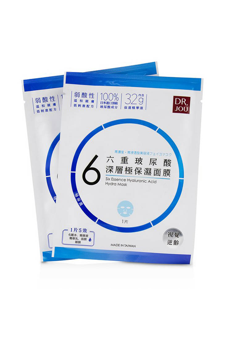 DR. JOU (By Dr. Morita) DR. JOU (BY DR. MORITA) - Six Essence Hyaluronic Acid Hydra Mask 7pcs