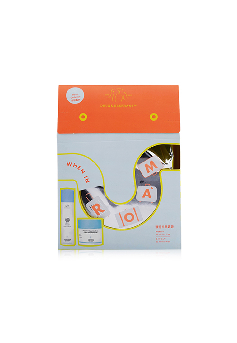 Drunk Elephant DRUNK ELEPHANT - When In Roam Set: Protini Polypeptide Cream 50ml+ B-Hydra Intensive 