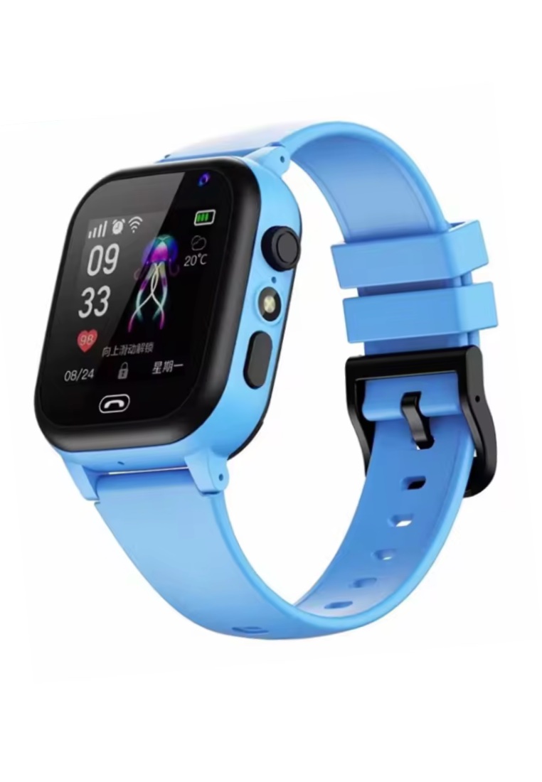 EGLANTINE 4G Kids/Teenagers Smartwatch - Sim Card Calls - GPS Location Tracking - SOS Button - Camer