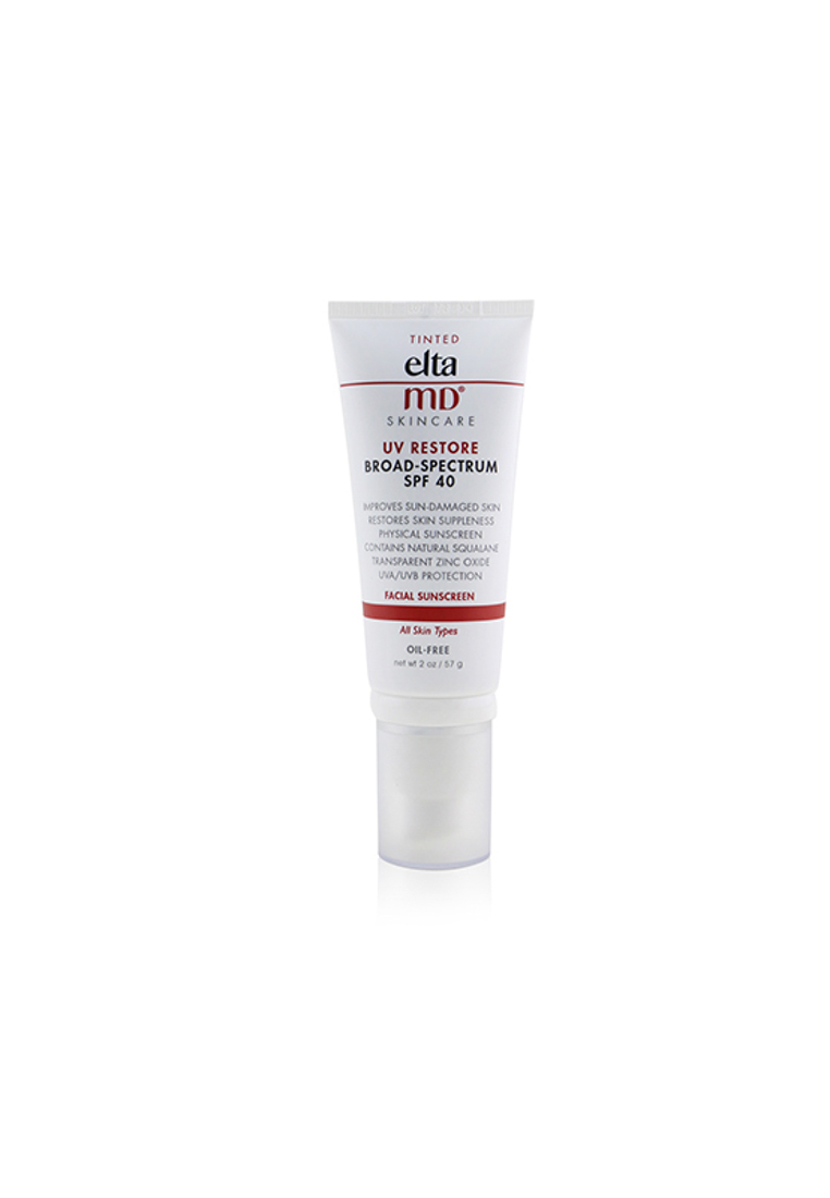 EltaMD ELTA MD - UV Restore Physical Facial Sunscreen SPF 40 - Tinted 57g/2oz.