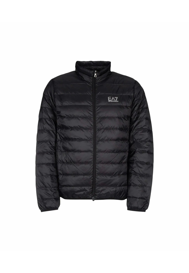 Emporio Armani EA7 Men’s Core Identity Down Jacket in Black 8NPB23 PNGPZ 1200