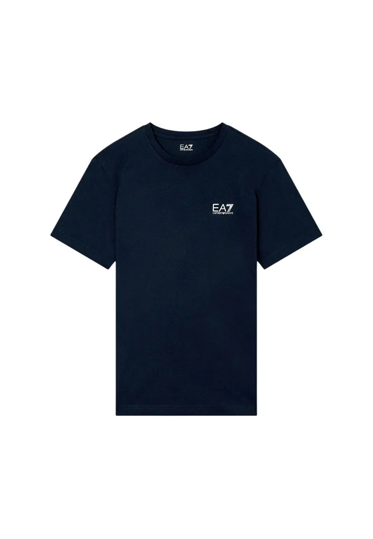 Emporio Armani Men's Short Sleeved T-shirt in Dark Blue 8NTP25 PJVPZ