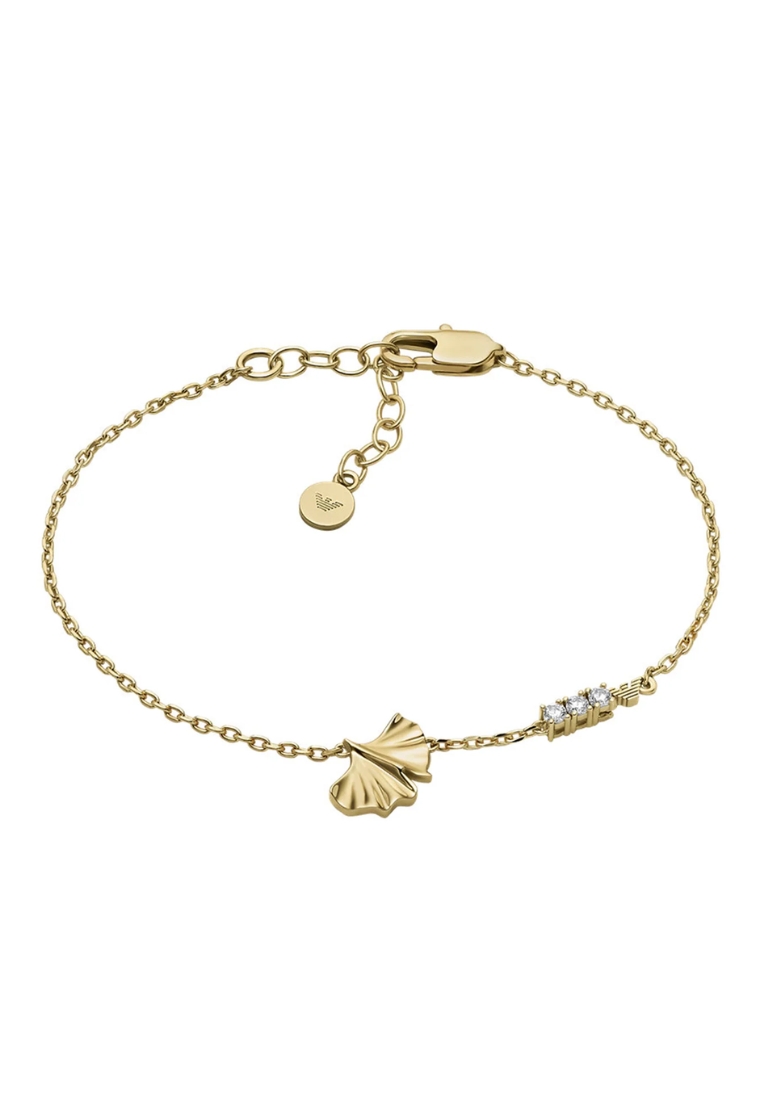 Emporio Armani Gold-Tone Brass ID Bracelet (EGS3263710)