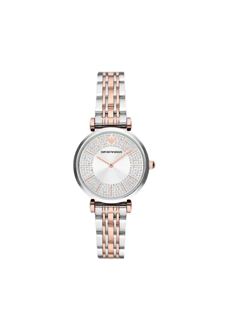 Emporio Armani Ladies' Watch in Silver Color Blocked AR11537