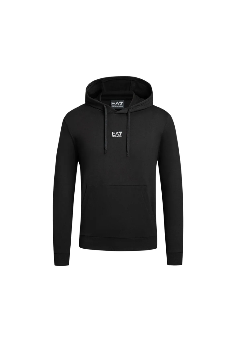 Emporio Armani EA7 FW24 Men's Sweatshirt in Black 8NPM32 PJVRZ