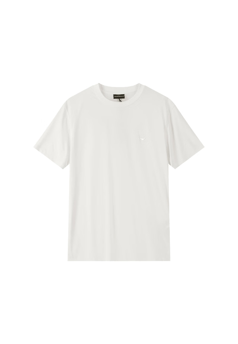 Emporio Armani Men's Short Sleeved T-shirt in White EM004586 AF13721