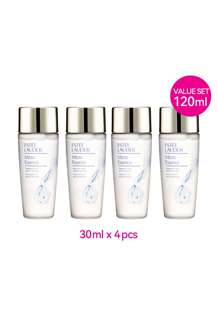 Estee Lauder Estee Lauder Micro Essence Treatment Lotion with Bio-Ferment Value Set (30ml x 4 pcs)