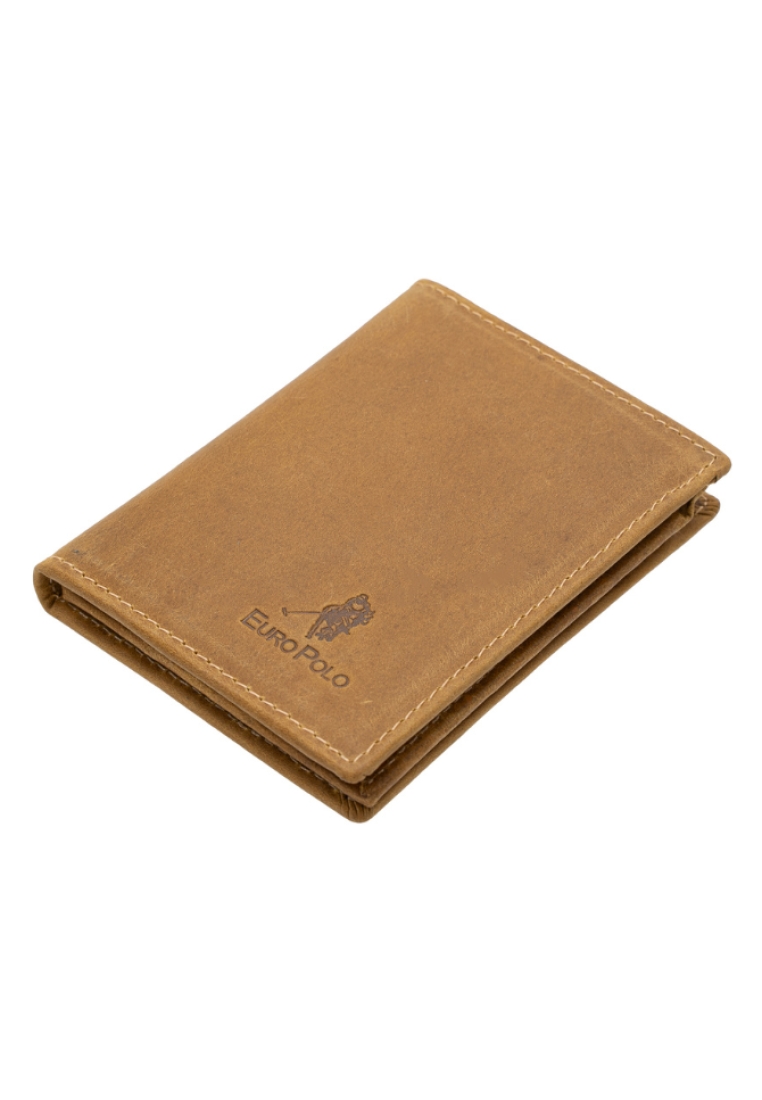 Euro Polo Crazy Horse Leather Flip ID Card Holder EWB 40360