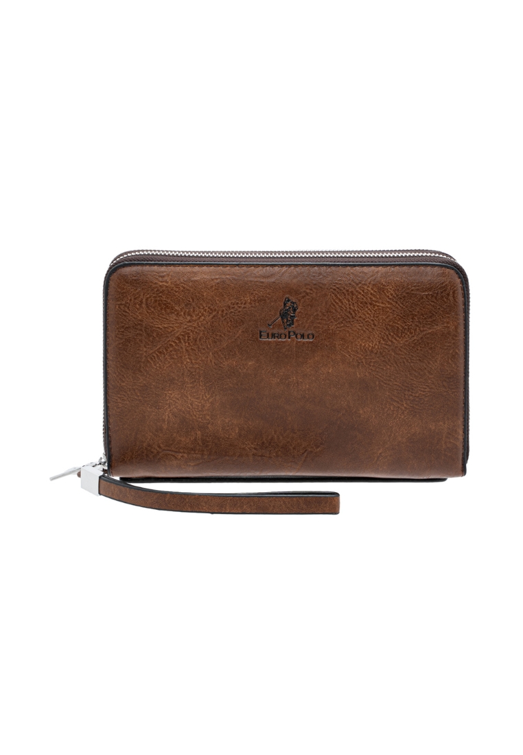 Euro Polo Men’s Hand Carry Dual Zipper Clutch Bag EBA 20907