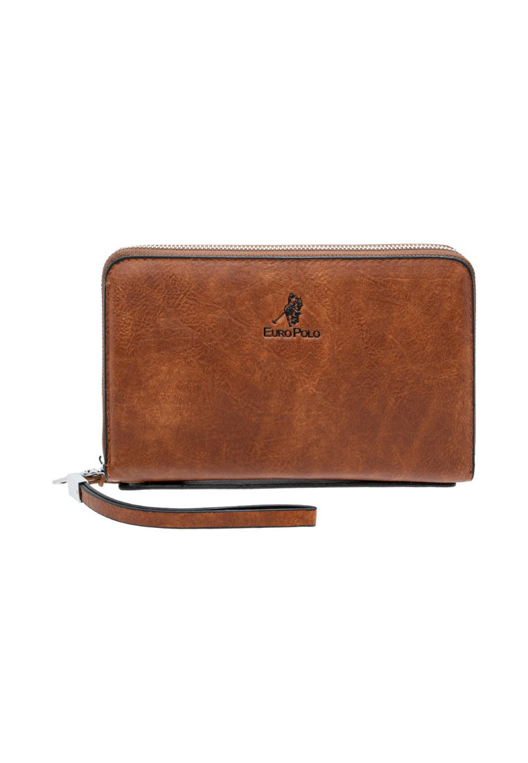Euro Polo Men’s Hand Carry Dual Zipper Clutch Bag EBA 20907