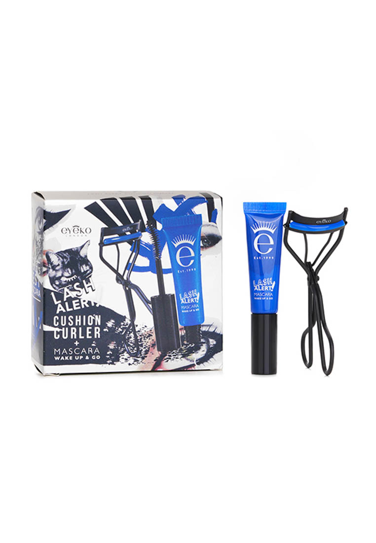 Eyeko EYEKO - Lash Alert Cushion Curler & Mascara Set: Curler + Mascara 4ml 2pcs