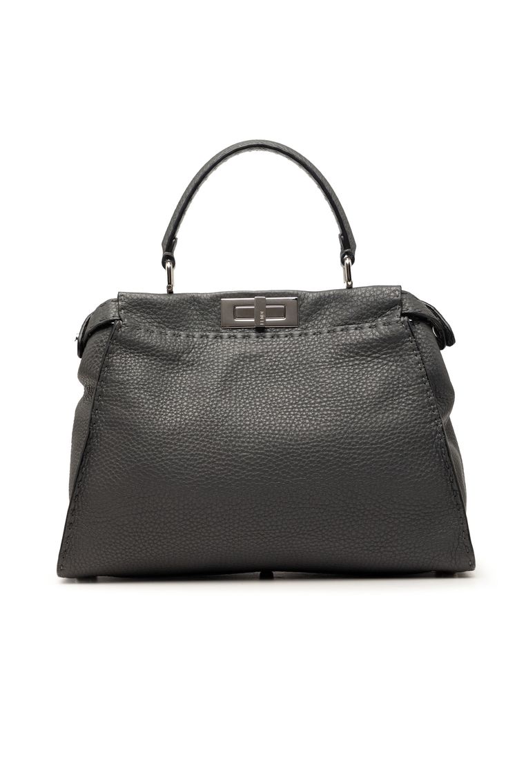 Fendi Pre-Loved Fendi Medium Calfskin Peekaboo Iconic Satchel