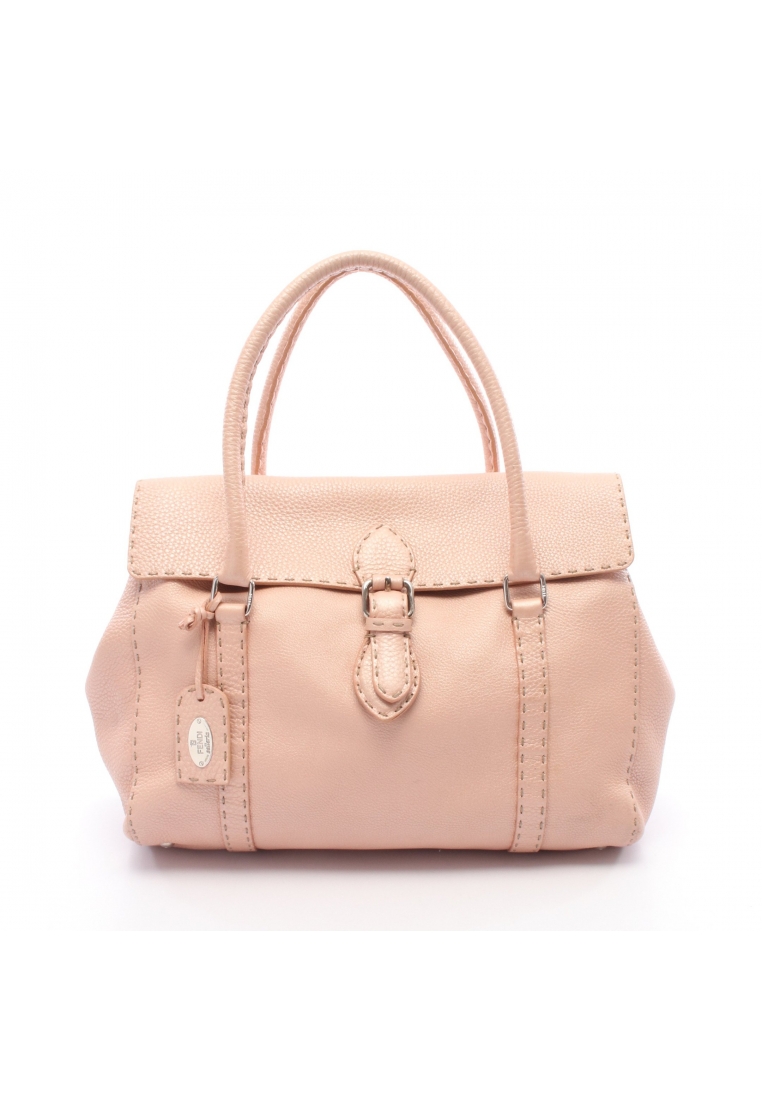 Fendi Pre-Loved Fendi Linda Selleria Handbag leather pink