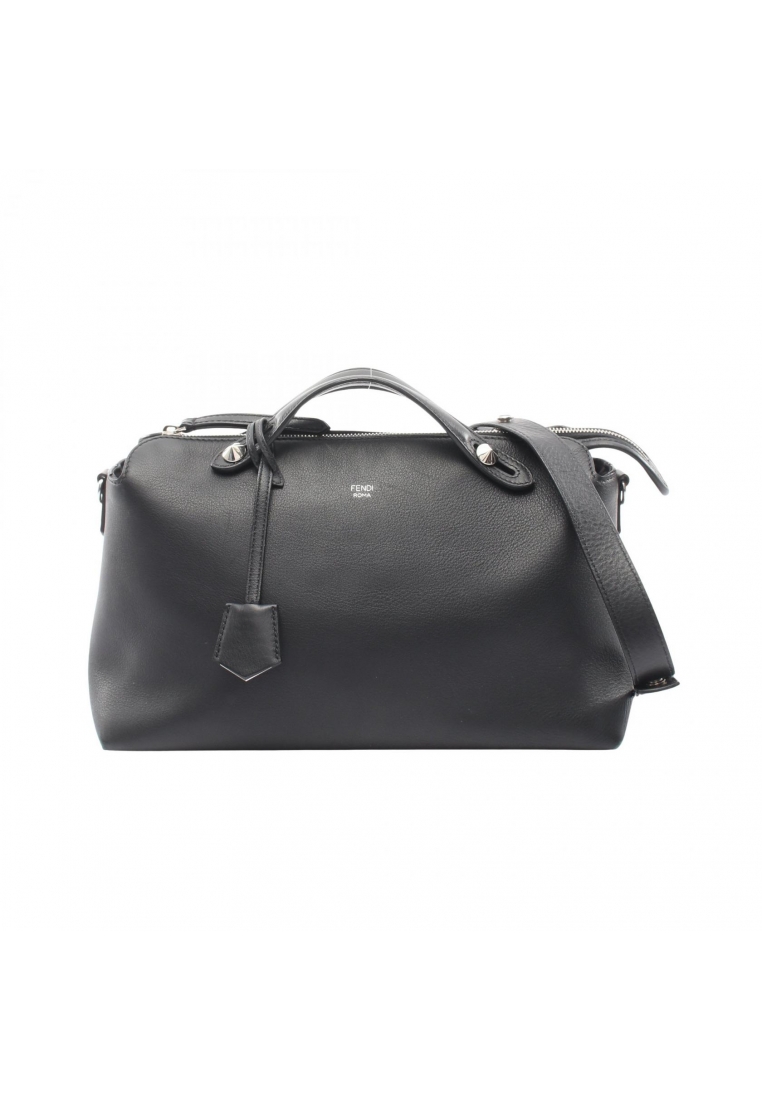 Fendi Pre-Loved Fendi by the way 2WAY Handbag leather black