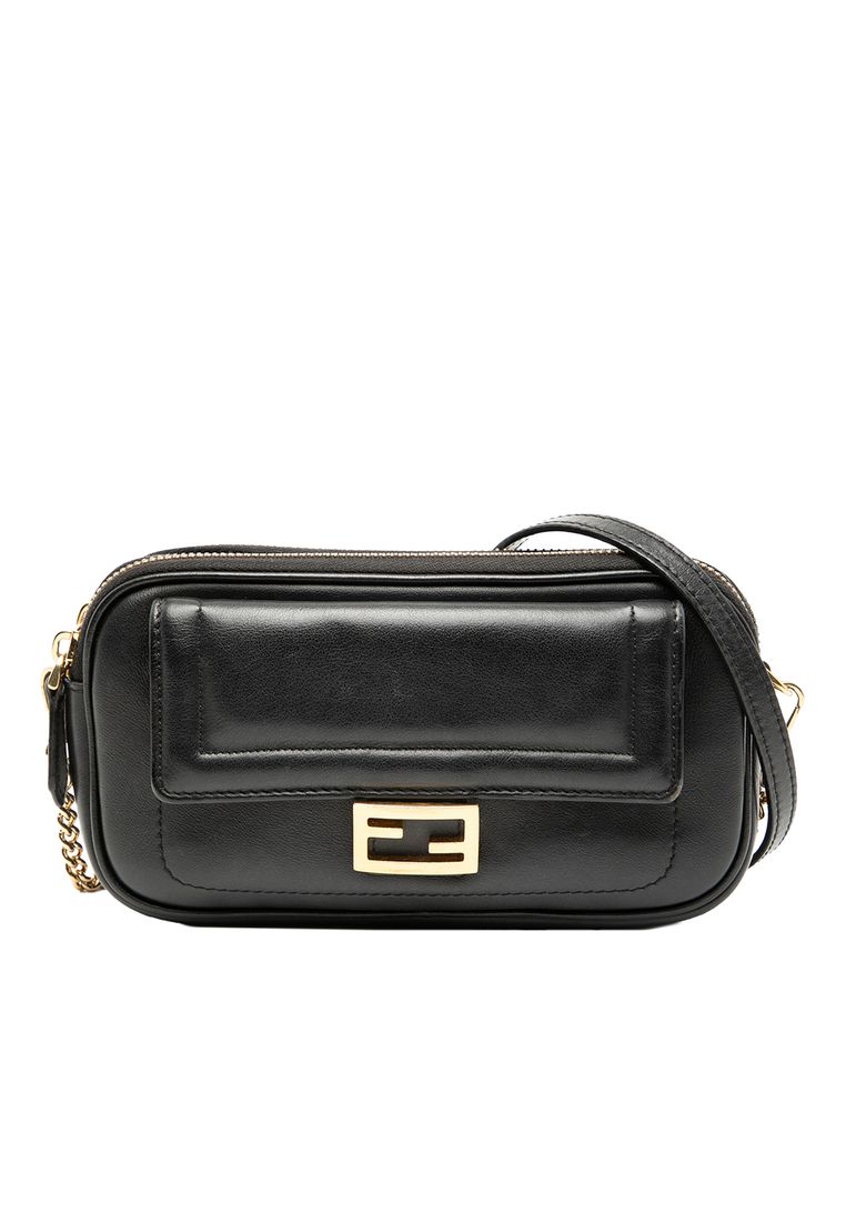 Fendi Pre-Loved Fendi Leather Easy 2 Baguette Crossbody