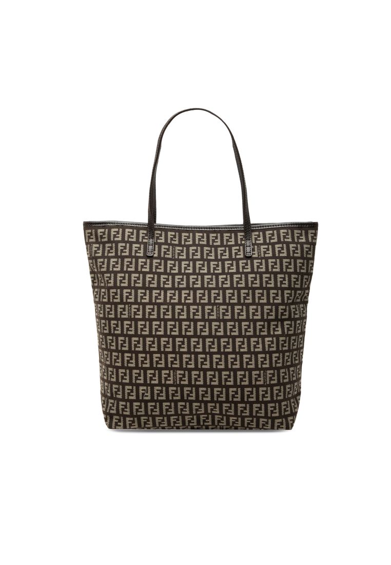 Fendi Pre-Loved Fendi Zucchino Canvas Tote