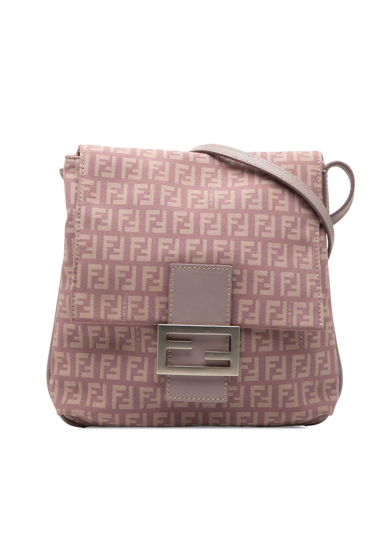 Fendi Pre-Loved Fendi Zucchino Canvas Crossbody