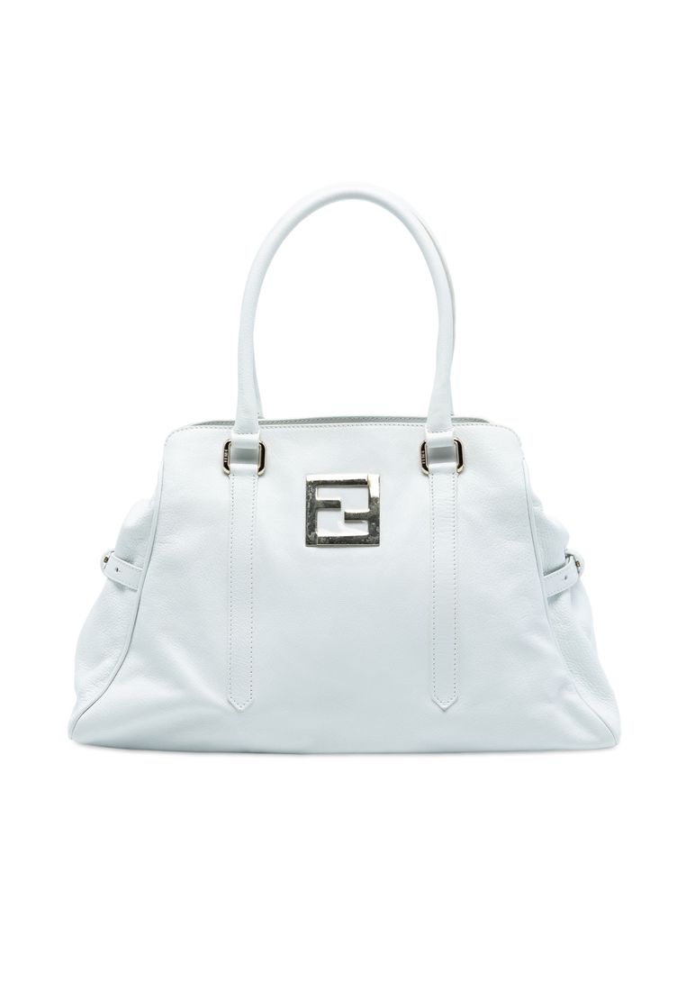 Fendi Pre-Loved Fendi Leather Ff Tote