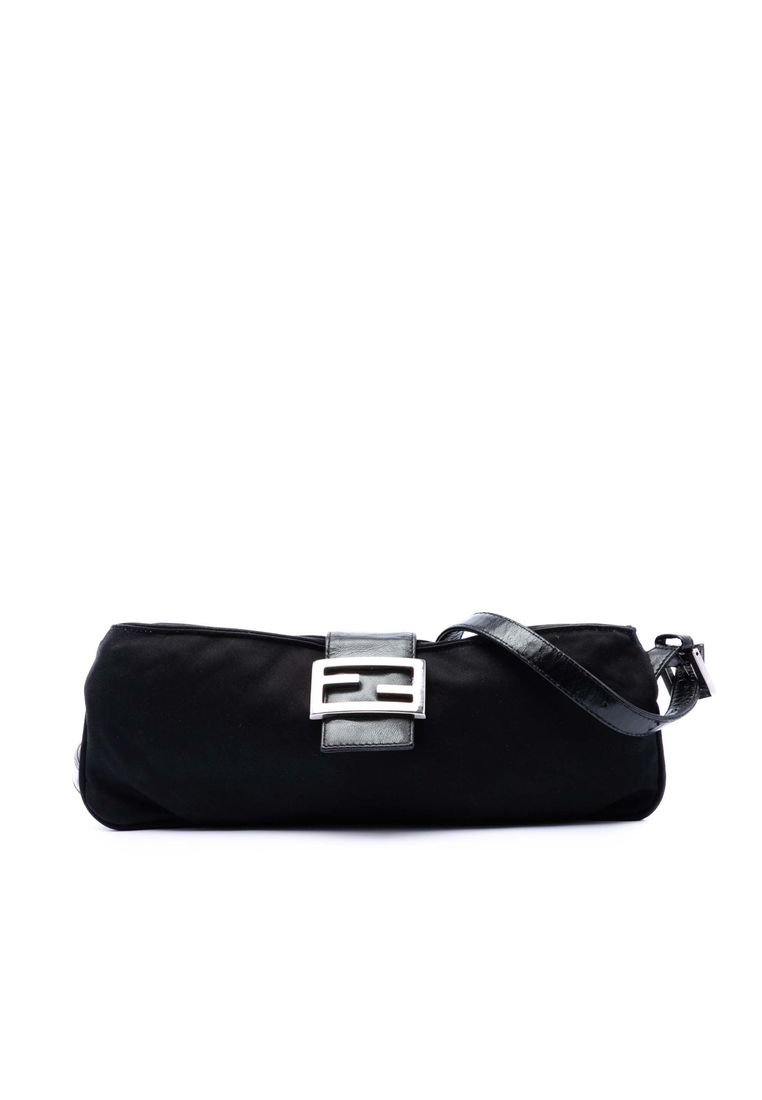 Fendi Pre-Loved Fendi Jersey Baguette Crossbody
