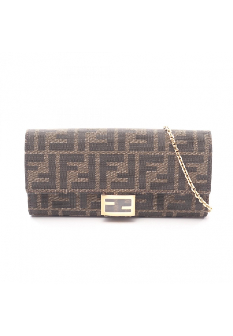 Fendi Pre-Loved Fendi Shoulder bag canvas Brown