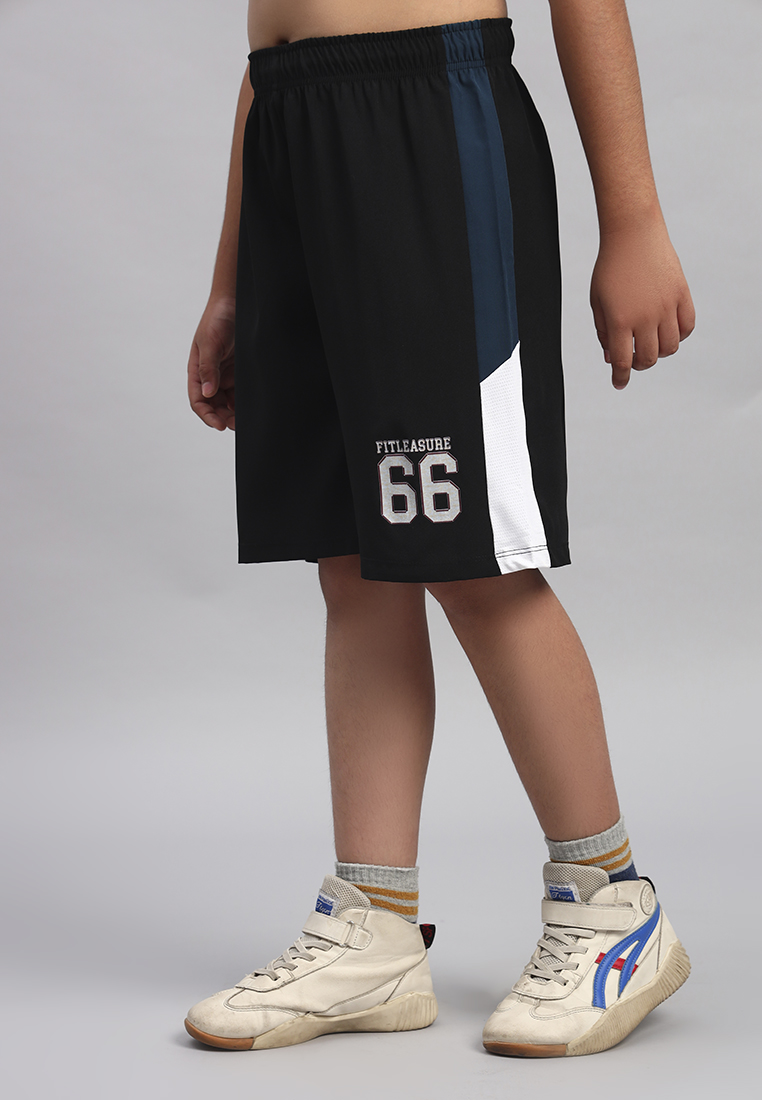 Fitleasure PowerPlay Boys’ Colorblock Athletic/Training Shorts