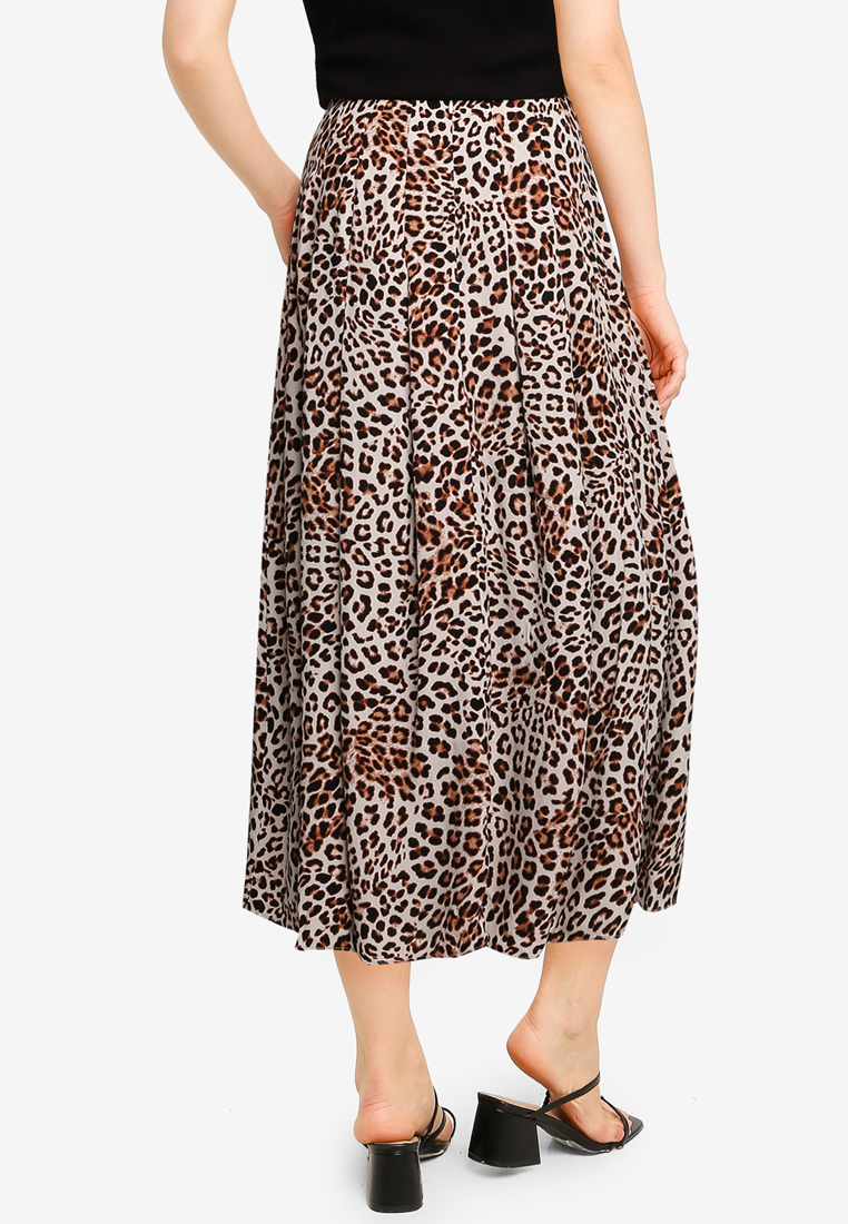 leopard print skirt forever new