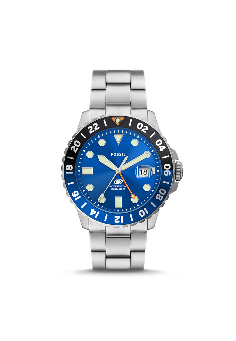 Fossil Fossil Blue GMT Stainless Steel Watch FS5991