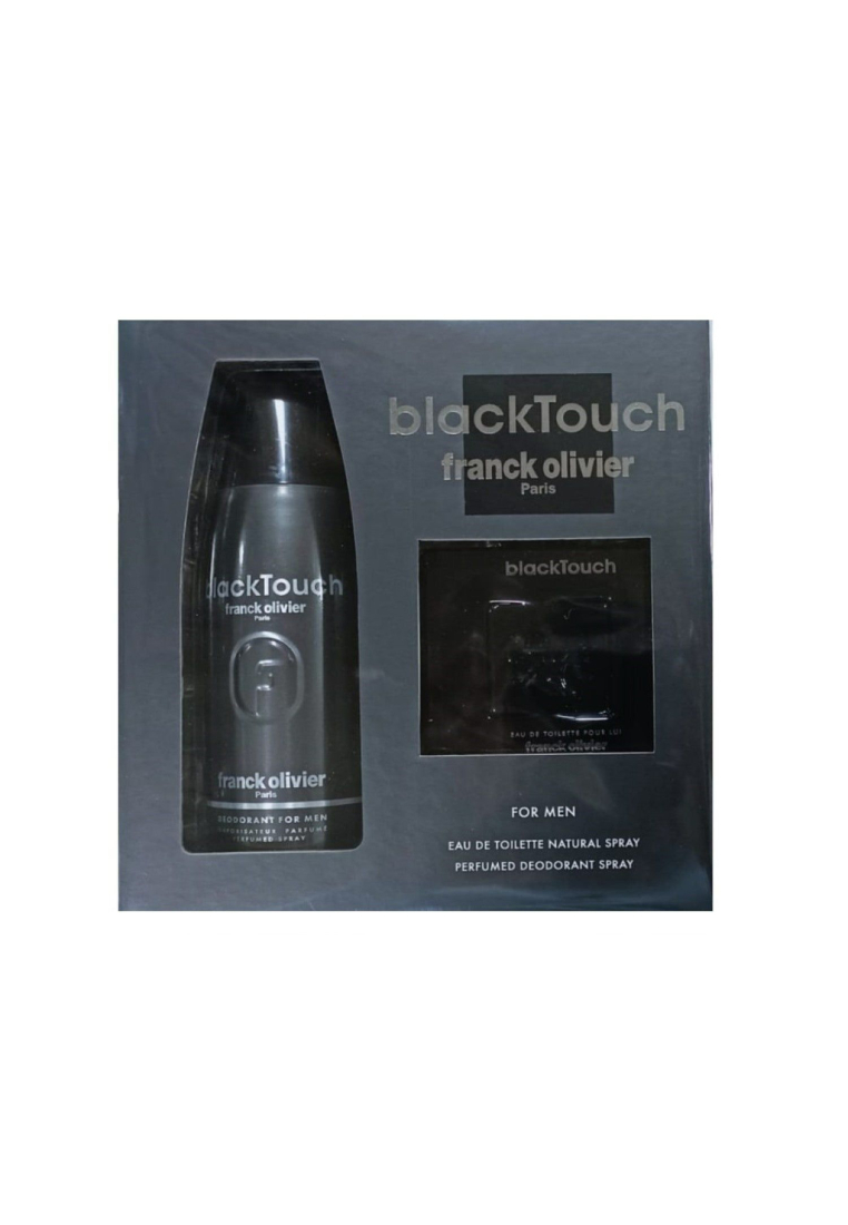 FRANCK OLIVIER Franck Olivier Black Touch EDT 100mL + Deo Spray 250mL