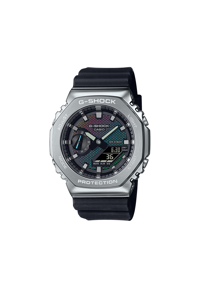 G-Shock Men Analog-Digital Watch GM-2100RW-1A Black Resin Strap