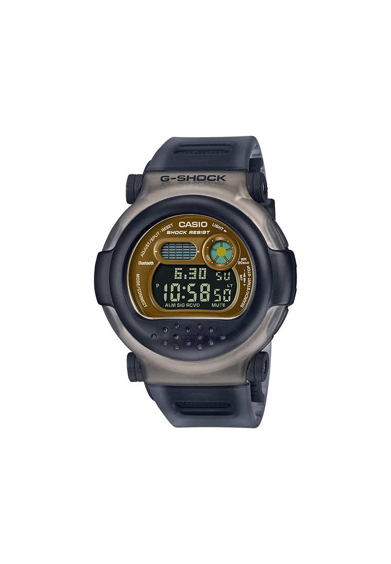 G-SHOCK G-B001MVB-8 Capsule Tough Bluetooth® Men's Sport Watch with Grey Resin Band | Carbon Core Gu