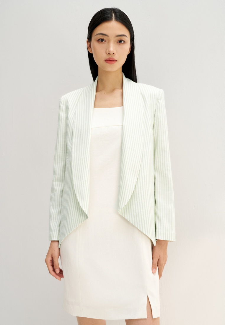 G2000 Smart Fit Stripe Casual Blazer