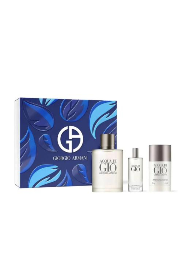 Giorgio Armani Giorgio Armani Acqua Di Gio Eau De Toilette Gift Set 3pcs