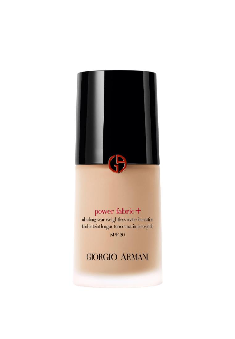 Giorgio Armani POWER FABRIC+ ULTRA LONGWEAR WEIGHTLESS MATTE FOUNDATION #3 Light Neutral