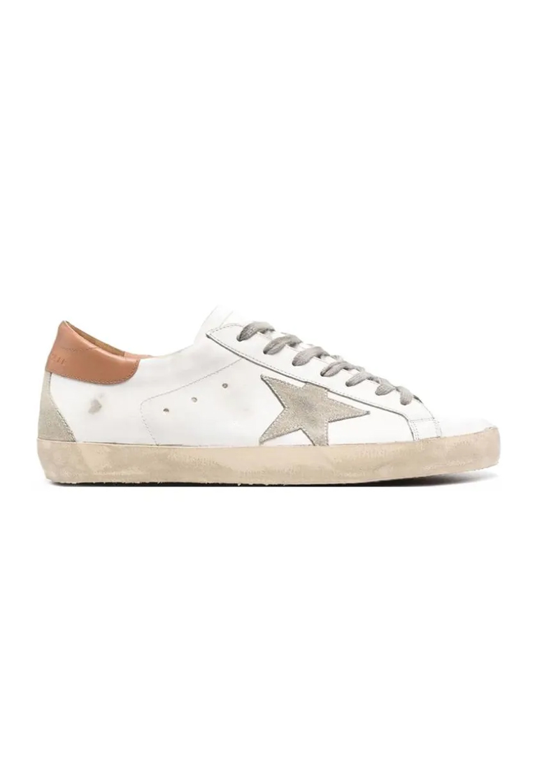 GOLDEN GOOSE Women's Super-Star Sneakers In White/Beige GWF00102F002182-10803
