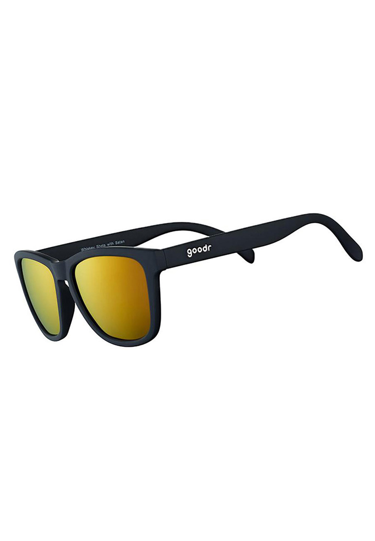 Goodr OG Running Sunglasses – Whiskey Shots with Satan