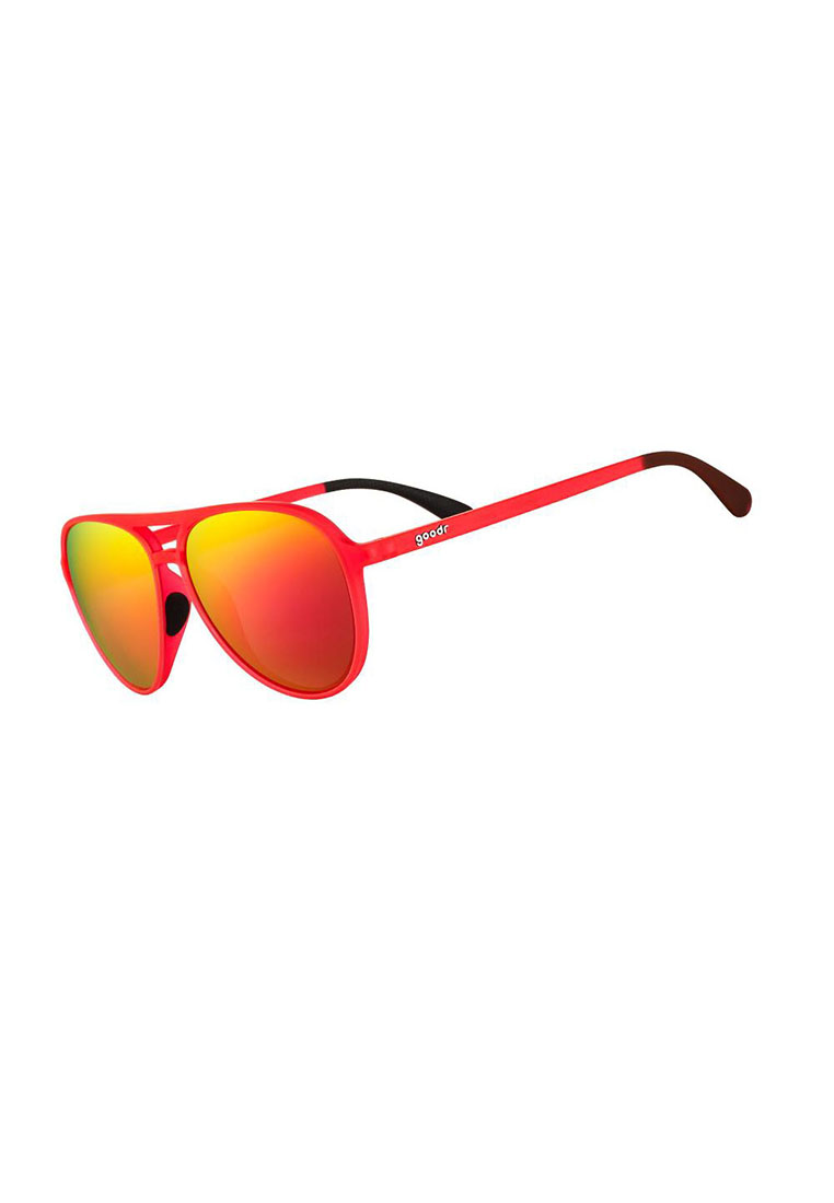 Goodr MG Running Sunglasses – Captain Blunt's Red-Eye