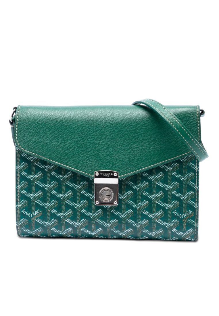 Goyard Pre-Loved Goyard Goyardine Chypre Wallet Pouch