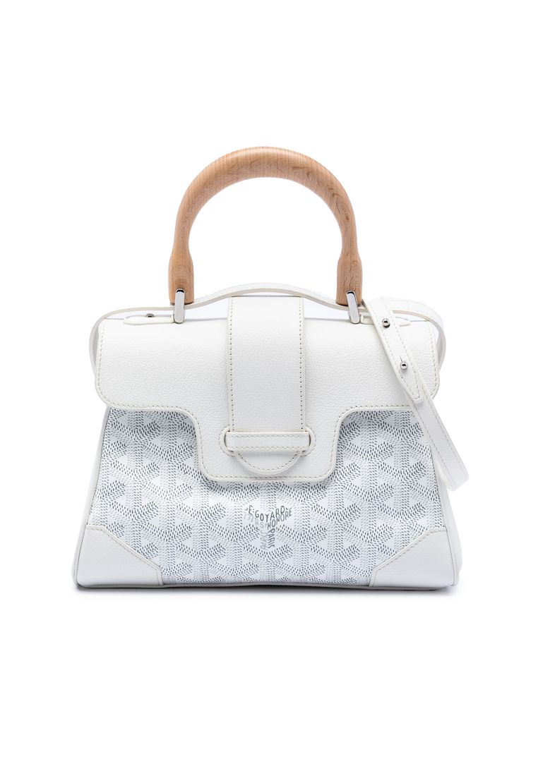 Goyard Pre-Loved Goyard Mini Goyardine Saigon Souple