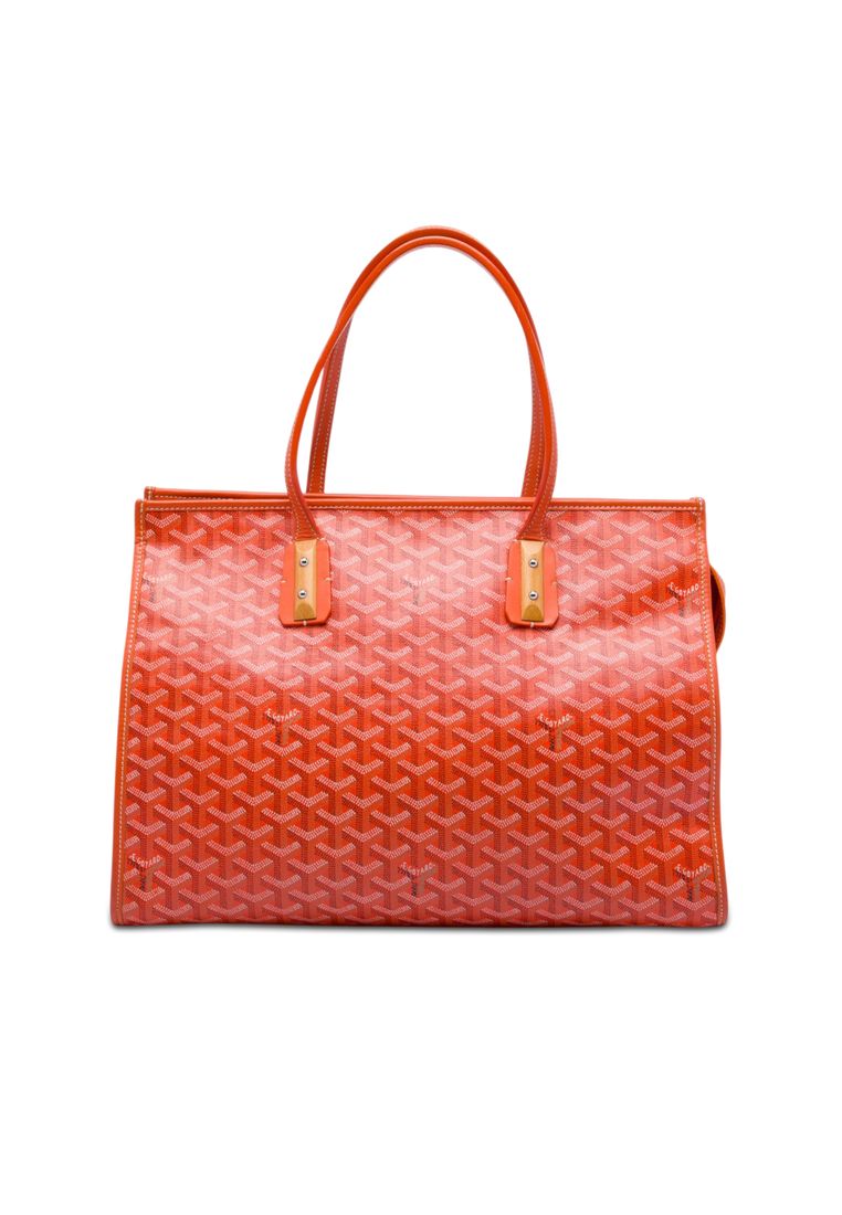 Goyard Pre-Loved Goyard Goyardine Marquises Tote