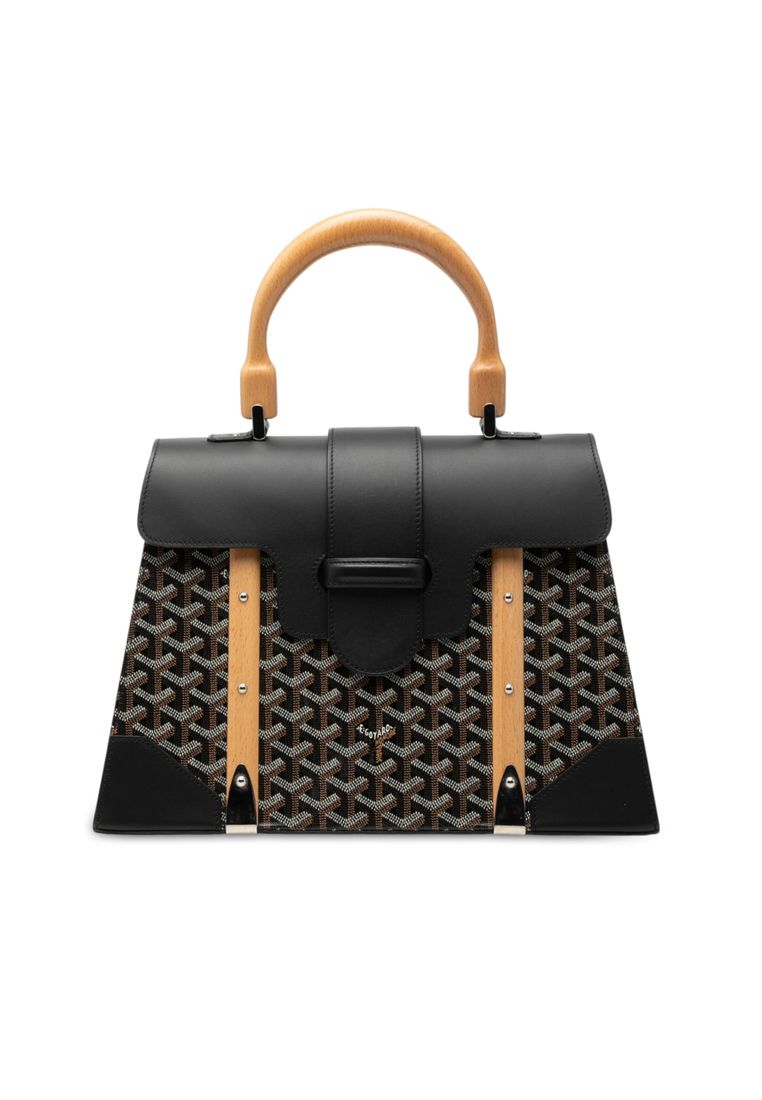 Goyard Pre-Loved Goyard Goyardine Saigon Structured Mm
