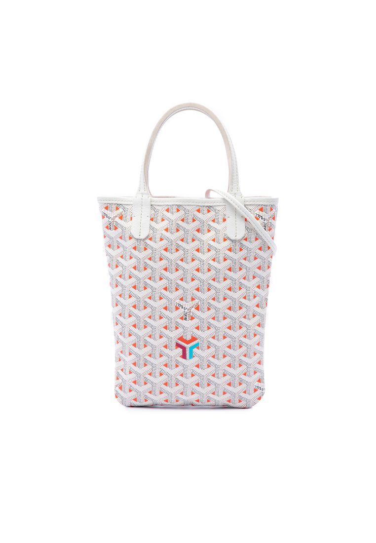 Goyard Pre-Loved Goyard Goyardine Poitiers Claire Voie