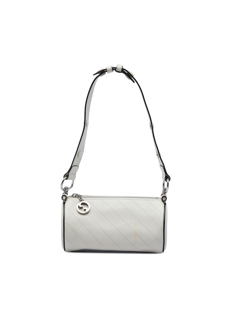 Gucci Pre-Loved Gucci Mini Calfskin Blondie Barrel Shoulder Bag