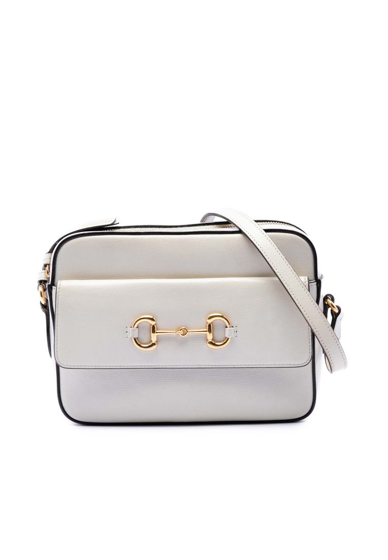 GUCCI Pre-Loved Gucci Small Leather Horsebit 1955 Camera Bag