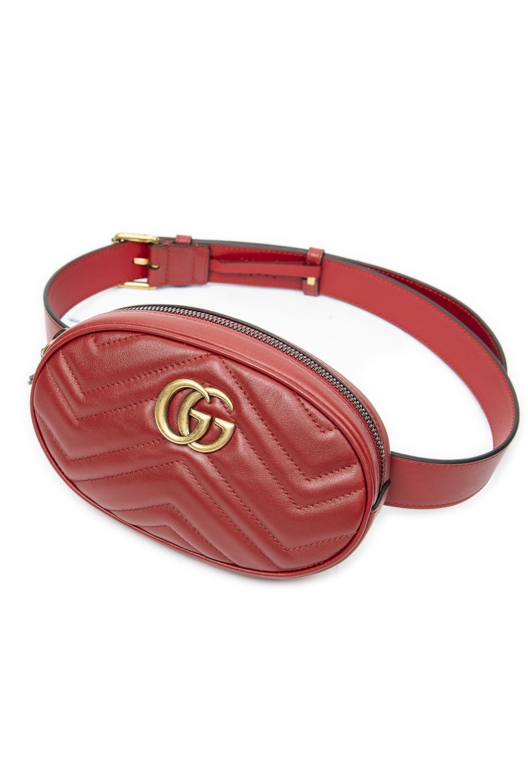 Gucci Pre-Loved GG Marmont Belt Bag